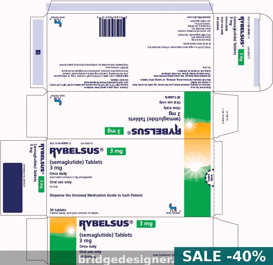 Buy Rybelsus 14mg Online — Semaglutide From $18.33