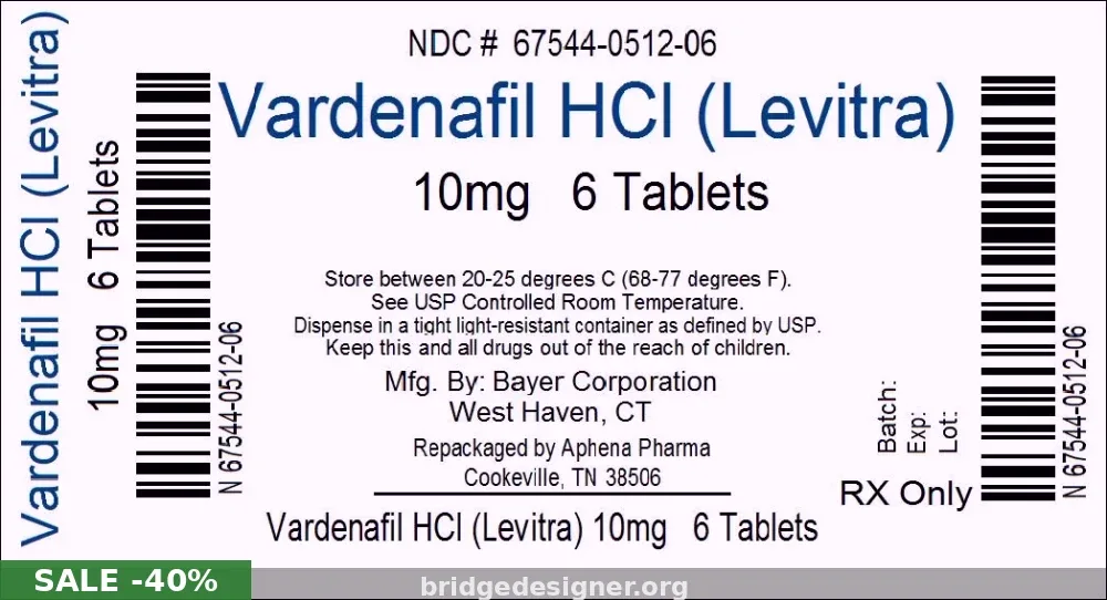 Levitra 20mg for Erectile Dysfunction — Buy Vardenafil Online | Fast Delivery From $1.00