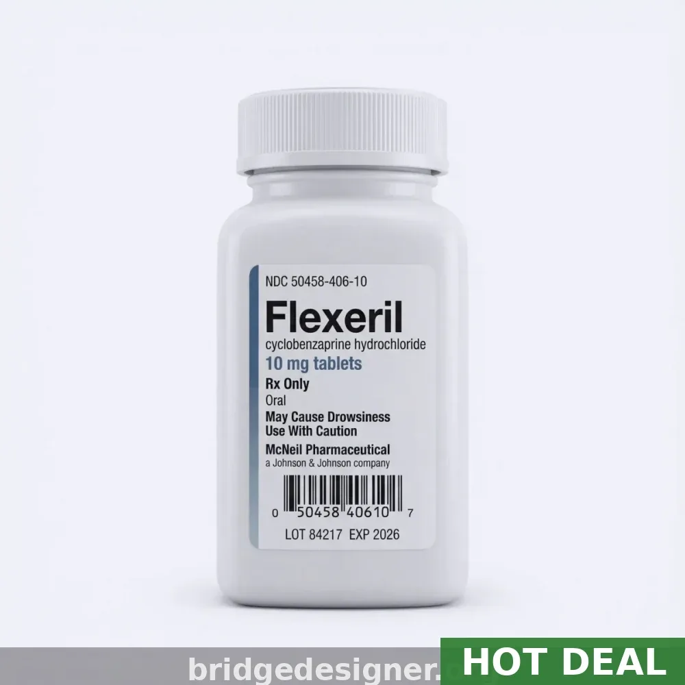 Flexeril 10mg Price — Buy Generic Cyclobenzaprine Online From $0.80 Per Pill