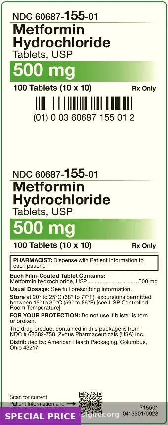 Metformin (Metformin) 1000mg — Prescription Tablets in USA